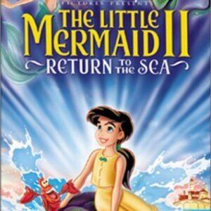 The Little Mermaid II: Return to the Sea VHS Rated G Walt Disney